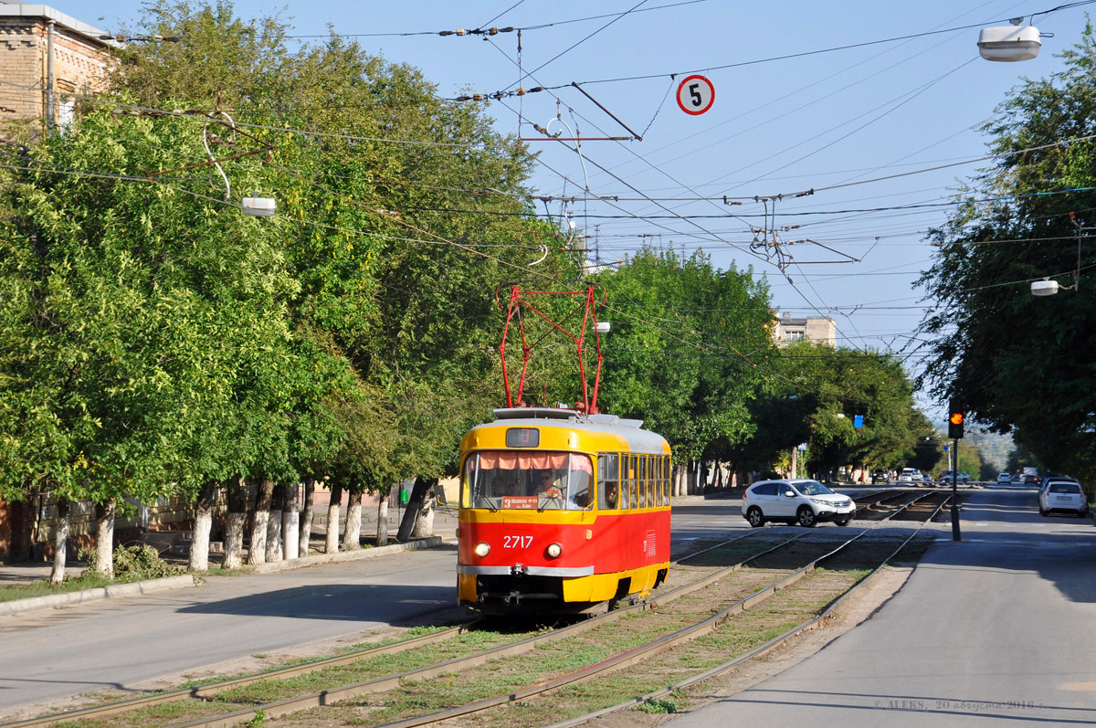 Волгоград, Tatra T3SU № 2717