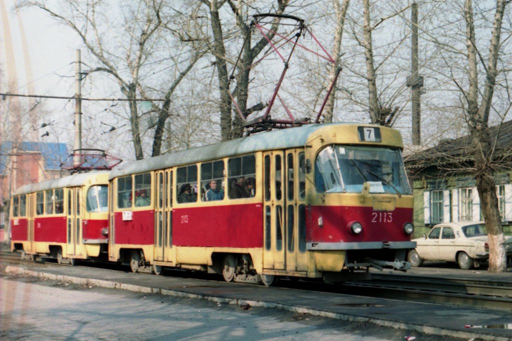 Барнаул, Tatra T3SU № 2113; Барнаул, Tatra T3SU № 2114