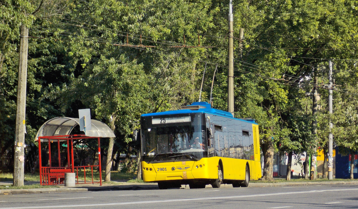 Киев, ЛАЗ E183D1 № 2901