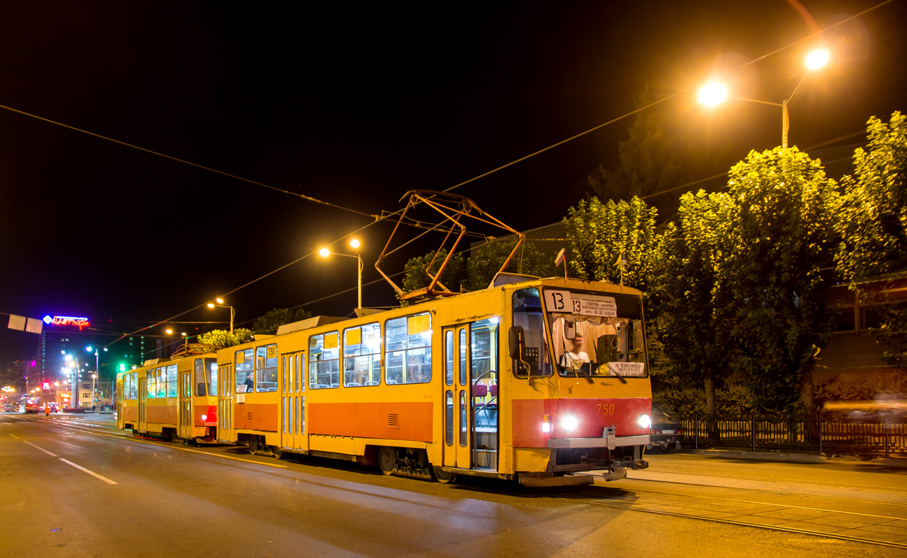 Екатеринбург, Tatra T6B5SU № 750