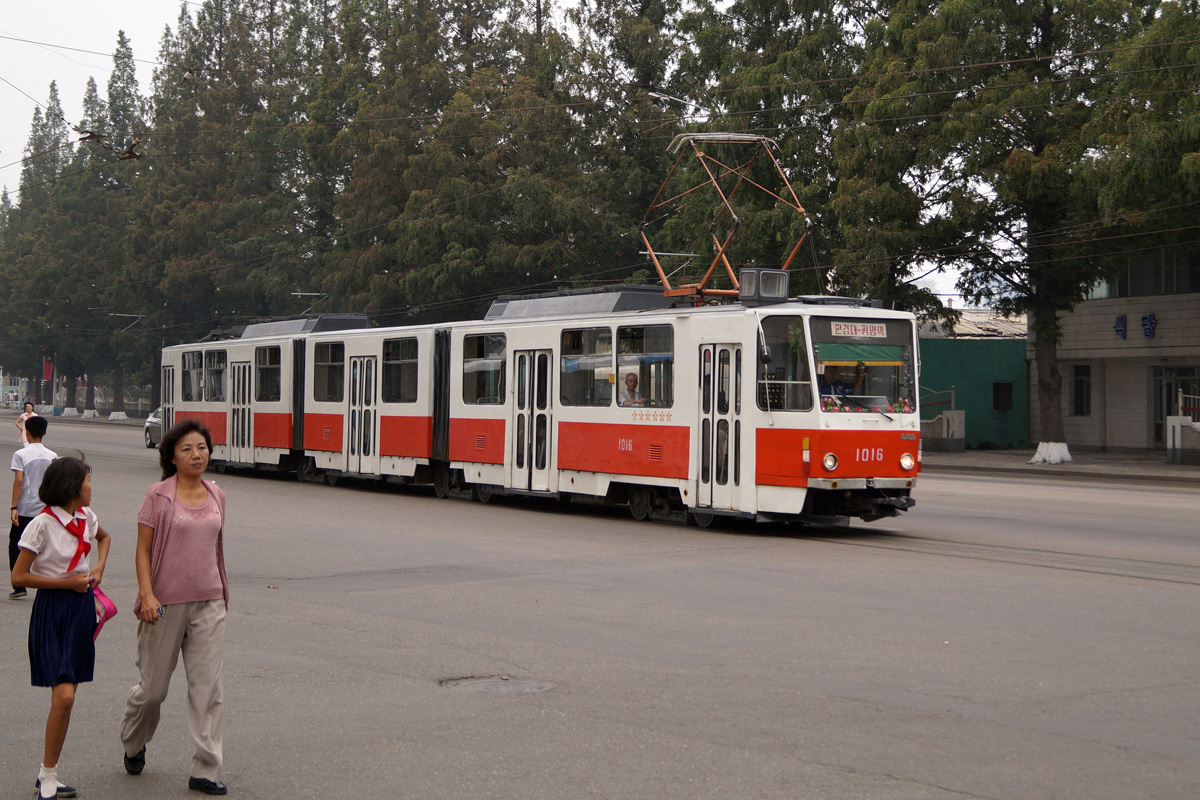 Пхеньян, Tatra KT8D5K № 1016