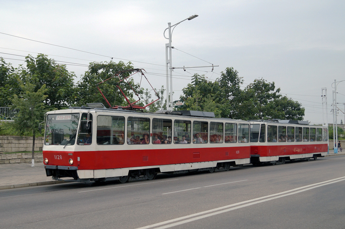 Пхеньян, Tatra T6B5K № 1128