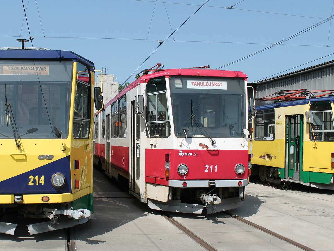 Miskolc, Tatra KT8D5 № 211