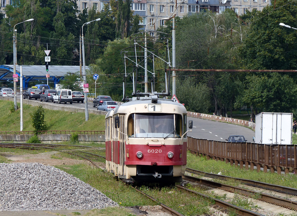 Киев, Tatra T3SU № 6020
