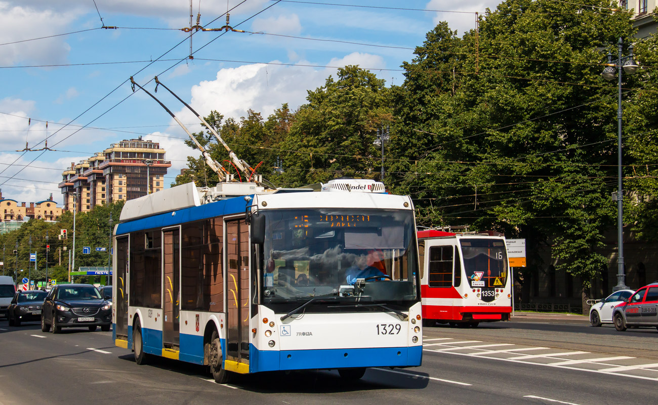 Санкт-Петербург, Тролза-5265.00 «Мегаполис» № 1329