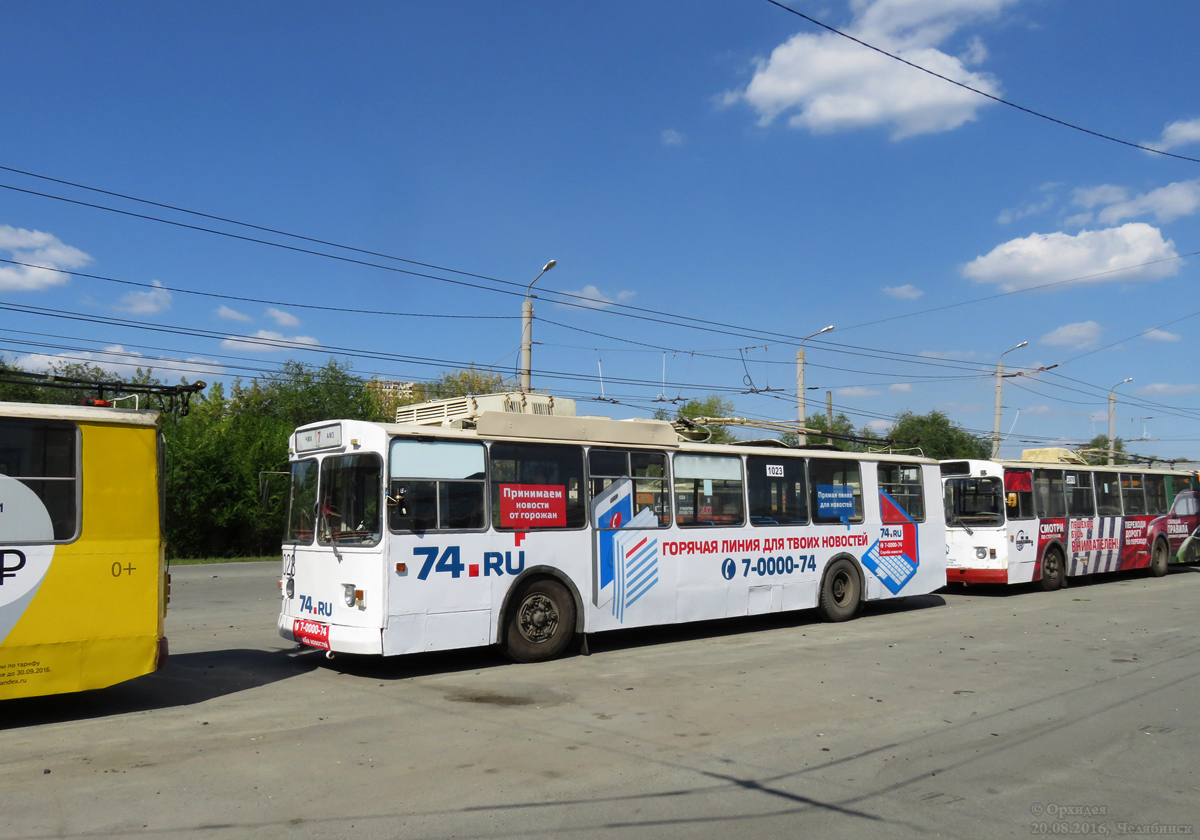 Челябинск, ЗиУ-682Г [Г00] № 1023