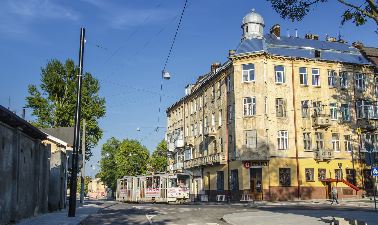 Львов, Tatra KT4SU № 1173