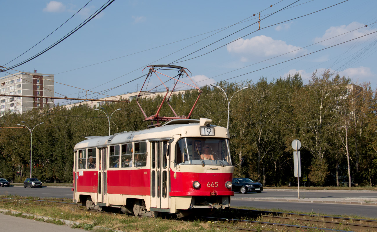 Екатеринбург, Tatra T3SU № 665