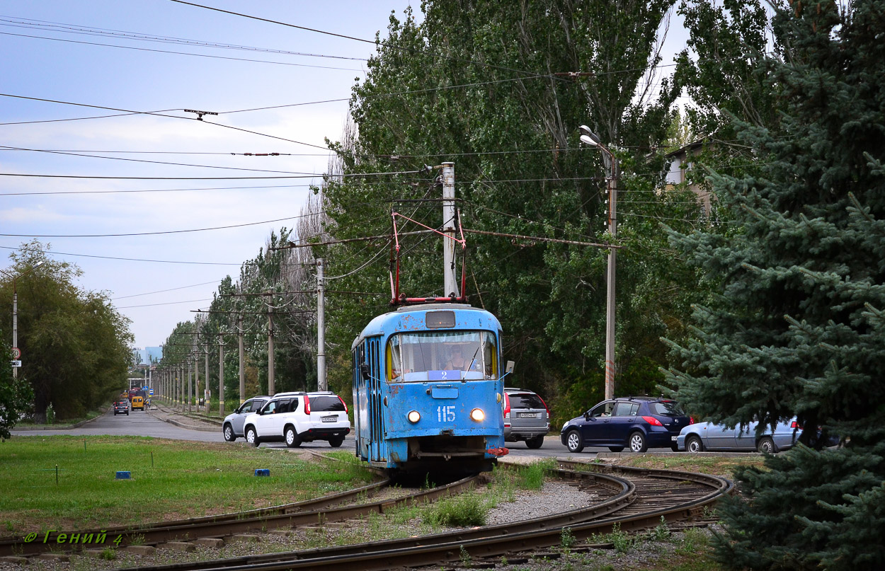 Волжский, Tatra T3SU № 115