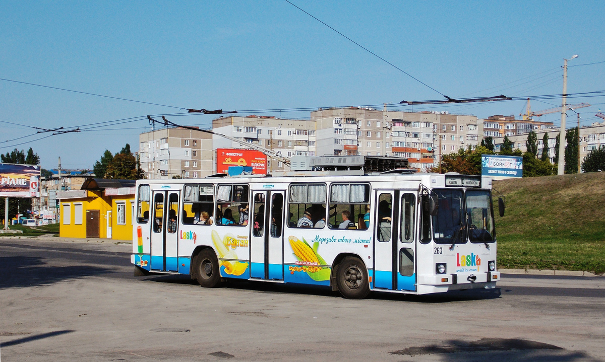 Kropivnyickij, YMZ T2 — 263; Kropivnyickij — Unworked trolleybus lines