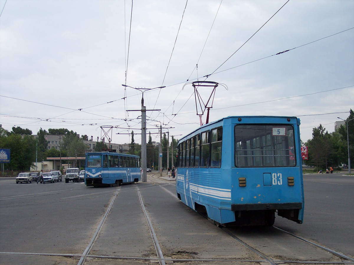 Pavlodar, 71-605 (KTM-5M3) — 95; Pavlodar, 71-605 (KTM-5M3) — 83
