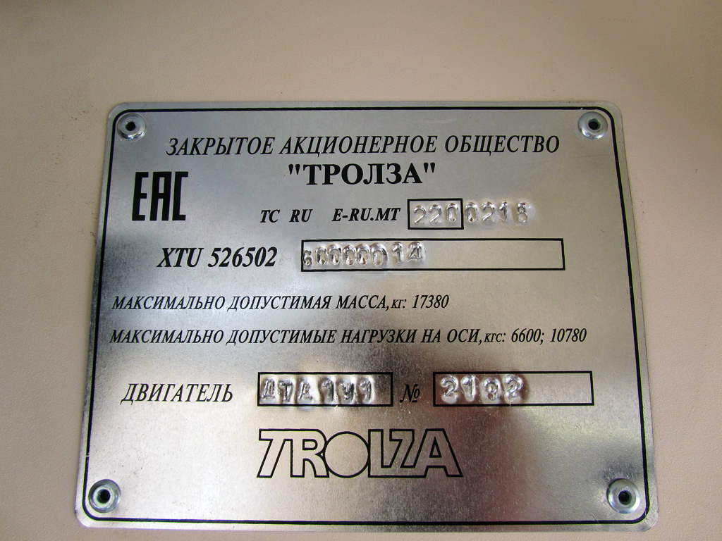Крымский троллейбус, Тролза-5265.02 «Мегаполис» № 2533; Саратов — «Техноэкспо-2016»