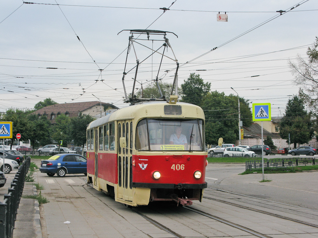 Тула, Tatra T3SU № 406