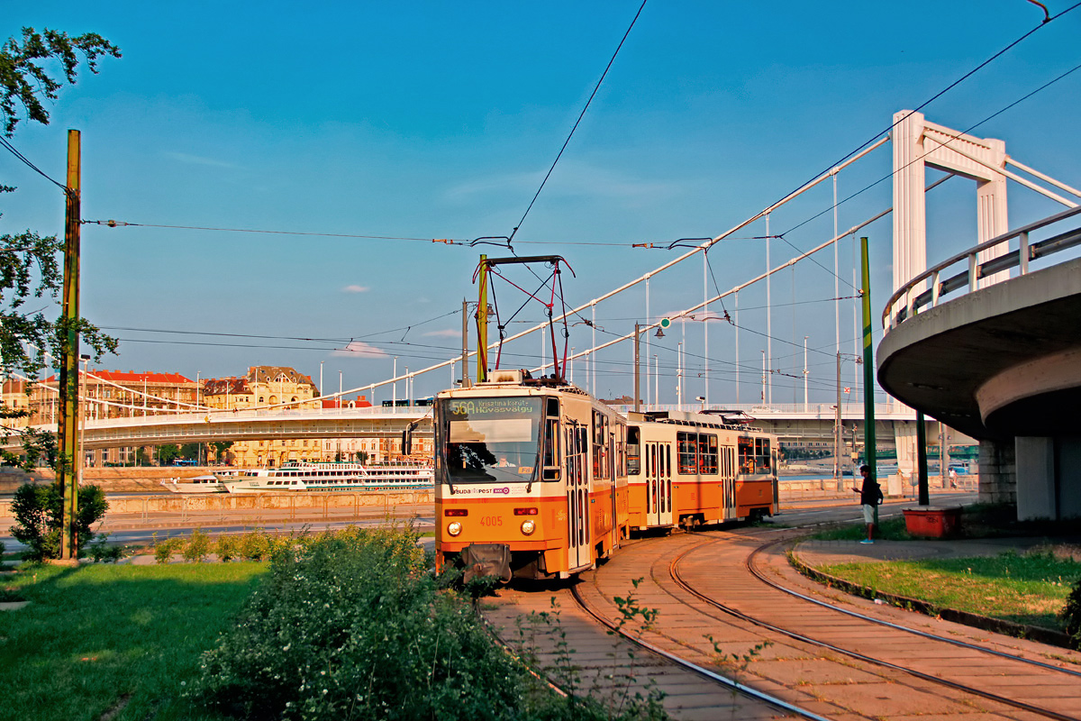Budapest, Tatra T5C5K2 № 4005 Budapest, Tatra T5C5K2 № 4005