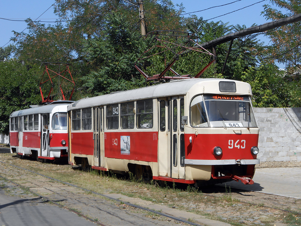Донецк, Tatra T3SU № 943
