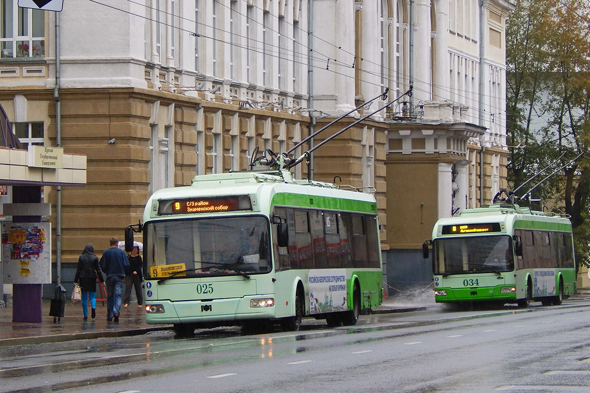 Курск, 1К (БКМ-321) № 025; Курск, 1К (БКМ-321) № 034