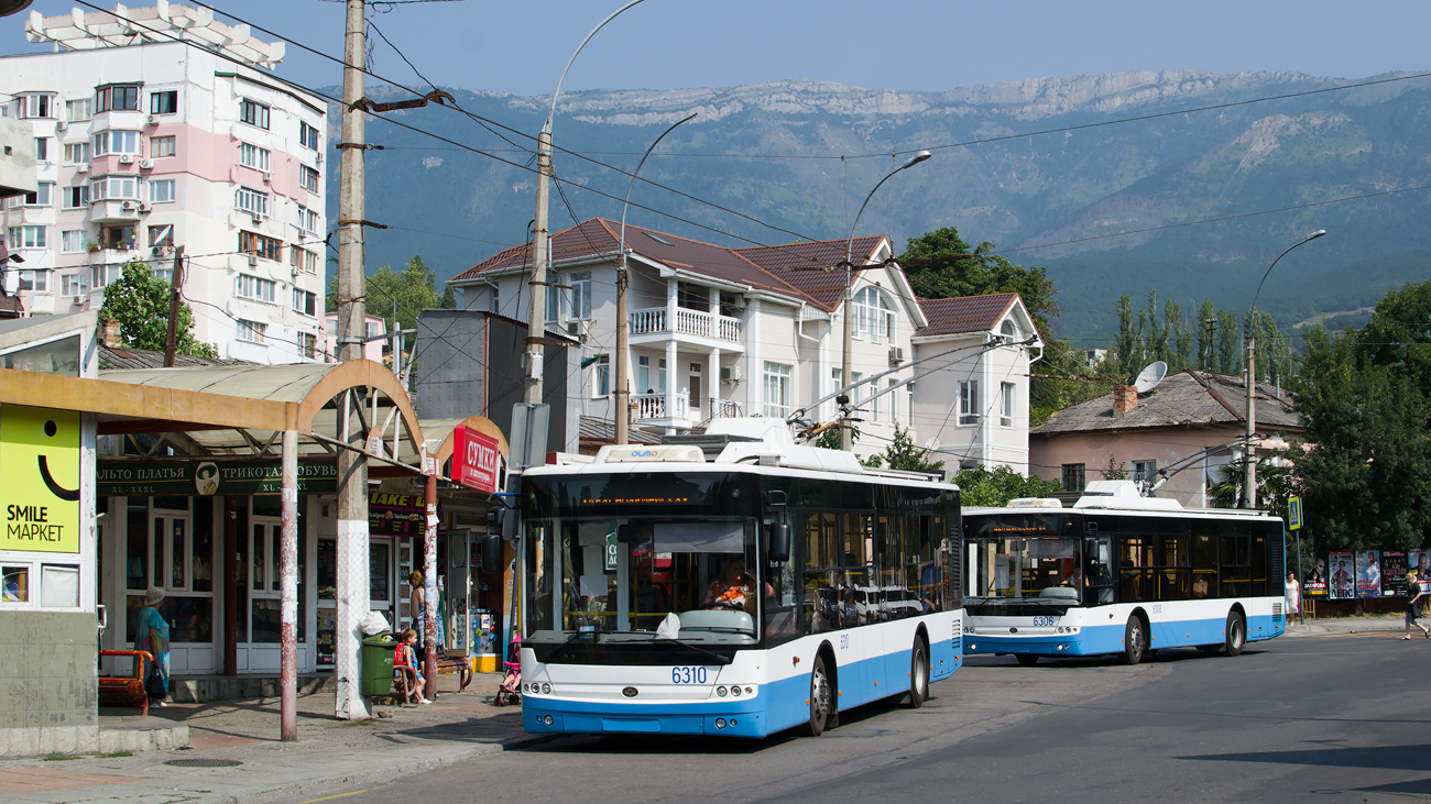 Крымский троллейбус, Богдан Т60111 № 6310