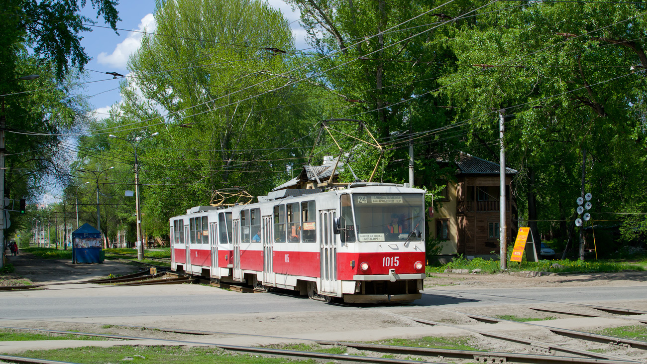 Самара, Tatra T6B5SU № 1015