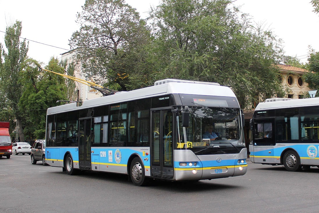 Алматы, YoungMan JNP6120GDZ (Neoplan Kazakhstan) № 1209 Алматы, YoungMan JNP6120GDZ (Neoplan Kazakhstan) № 1209