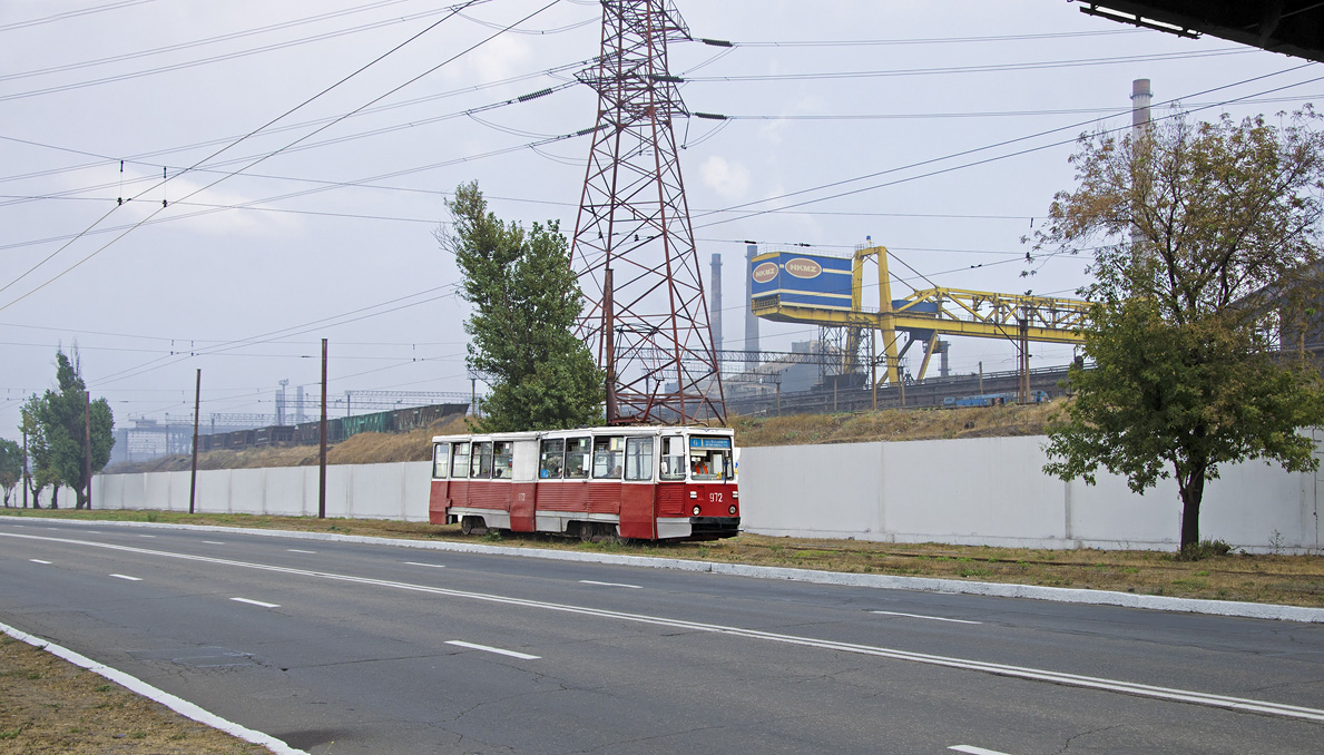 Мариуполь, 71-605 (КТМ-5М3) № 972