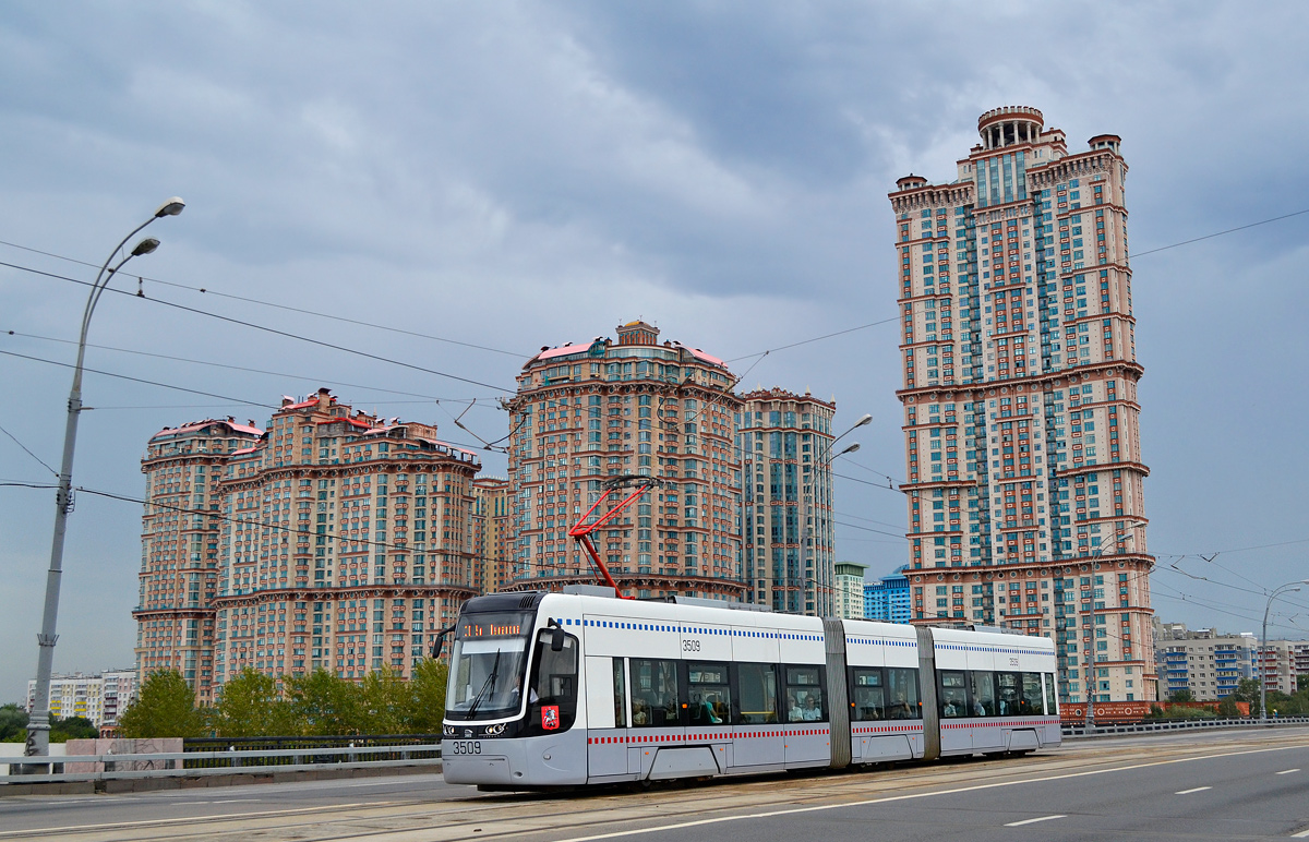 Москва, 71-414 (Pesa Fokstrot) № 3509