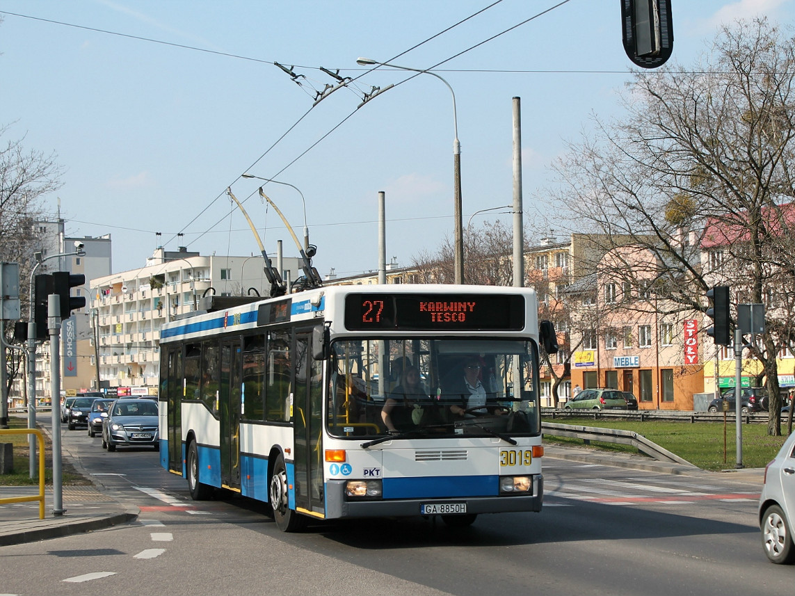 Гдыня, Mercedes-Benz O405N2E № 3019