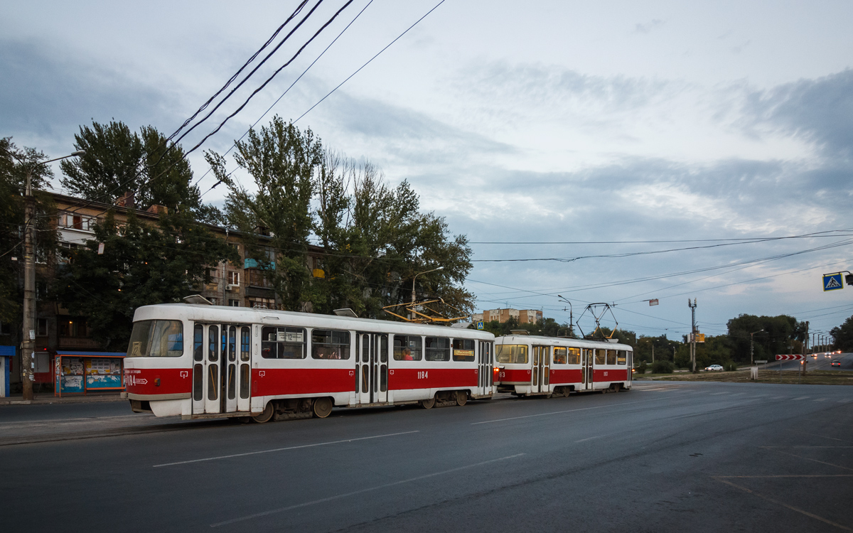 Самара, Tatra T3SU № 1184