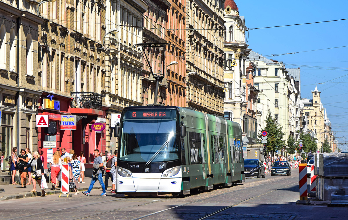 Рига, Škoda 15T ForCity Alfa Riga № 57158