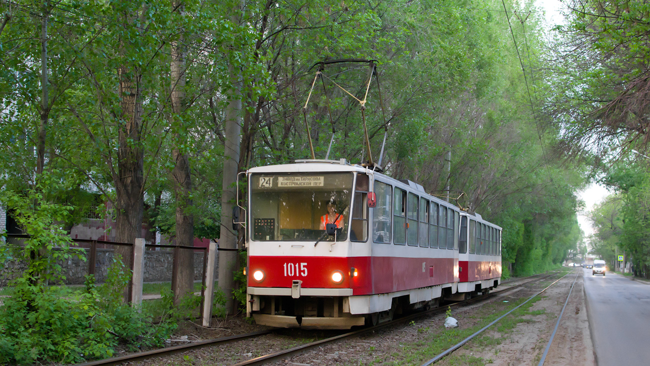Самара, Tatra T6B5SU № 1015