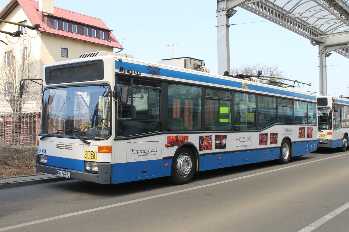 Гдыня, Mercedes-Benz O405N2AC № 3060