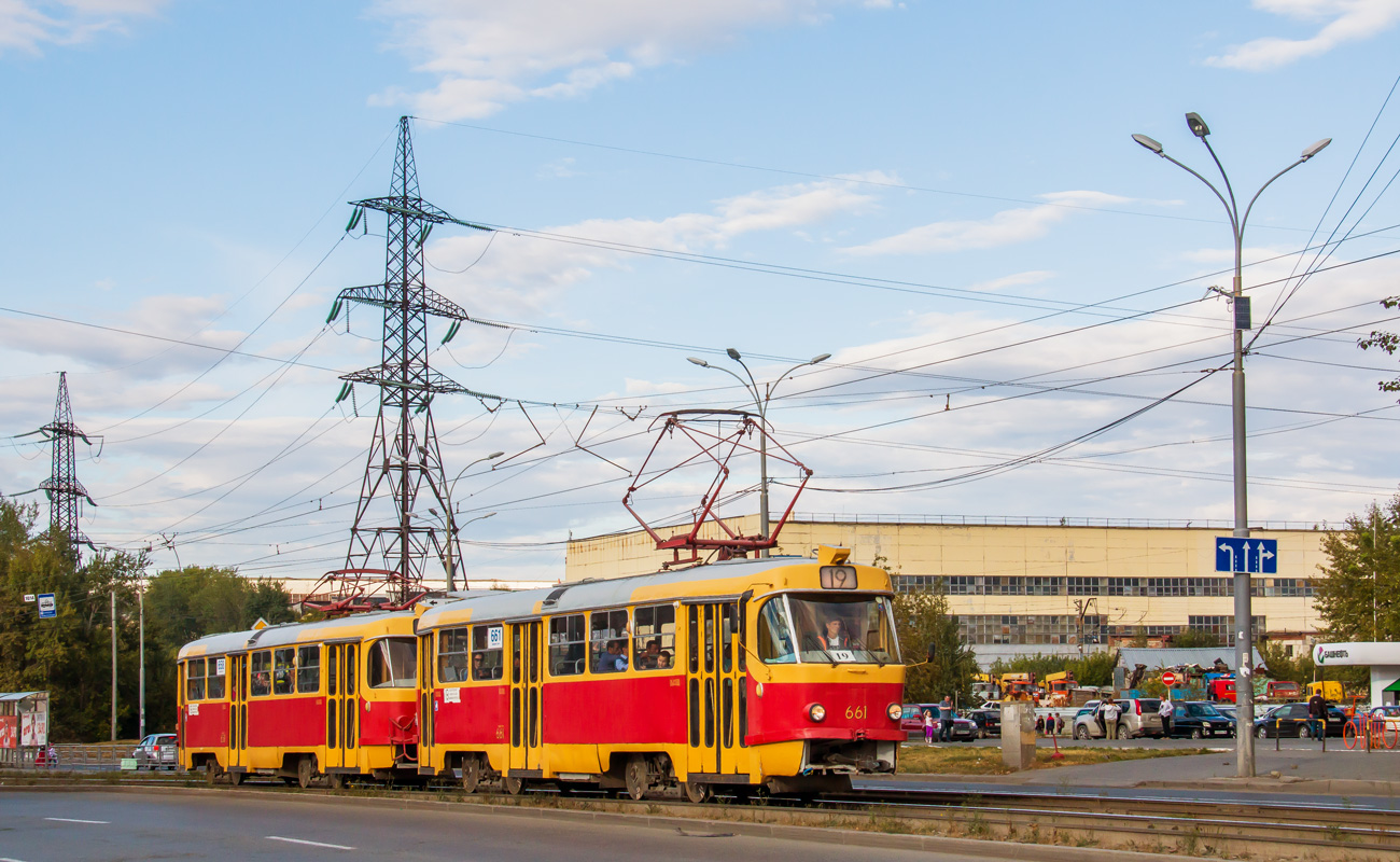 Jekaterinburg, Tatra T3SU Nr. 661