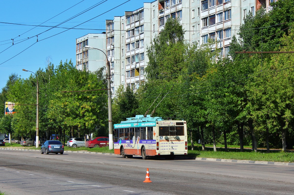 Тверь, Тролза-5275.05 «Оптима» № 17; Тверь — Троллейбусные линии: Московский район (микрорайон "Южный")