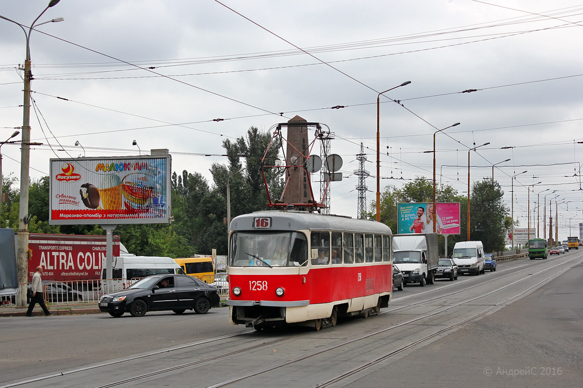 第聂伯罗, Tatra T3SU # 1258