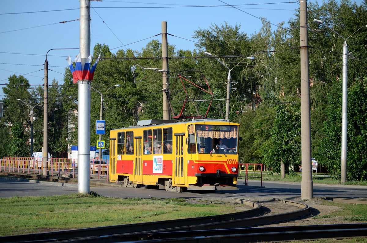 Барнаул, Tatra T6B5SU № 1011
