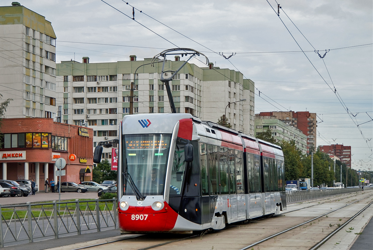 Санкт-Петербург, 71-801 (Alstom Citadis 301 CIS) № 8907