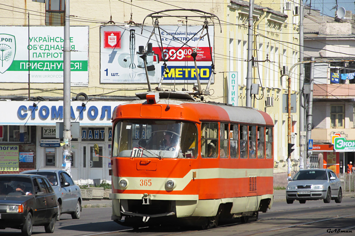 Запорожье, Tatra T3SU № 365