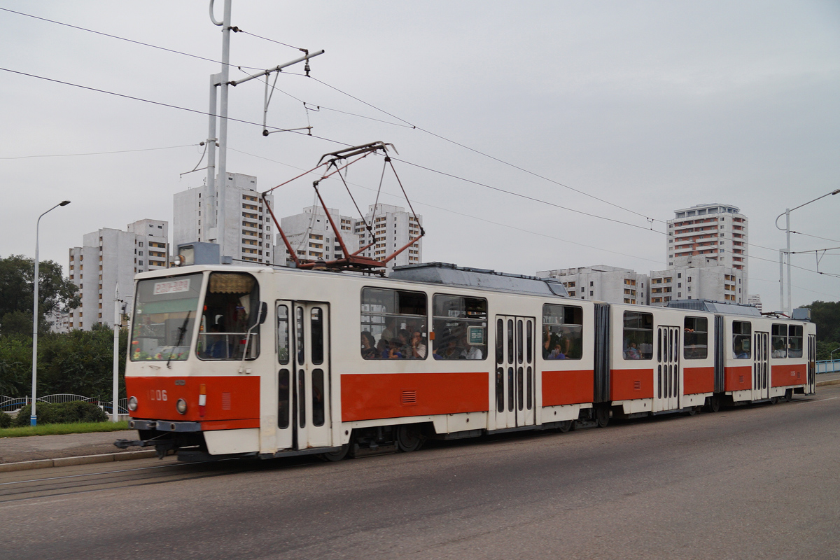 Пхеньян, Tatra KT8D5K № 1006
