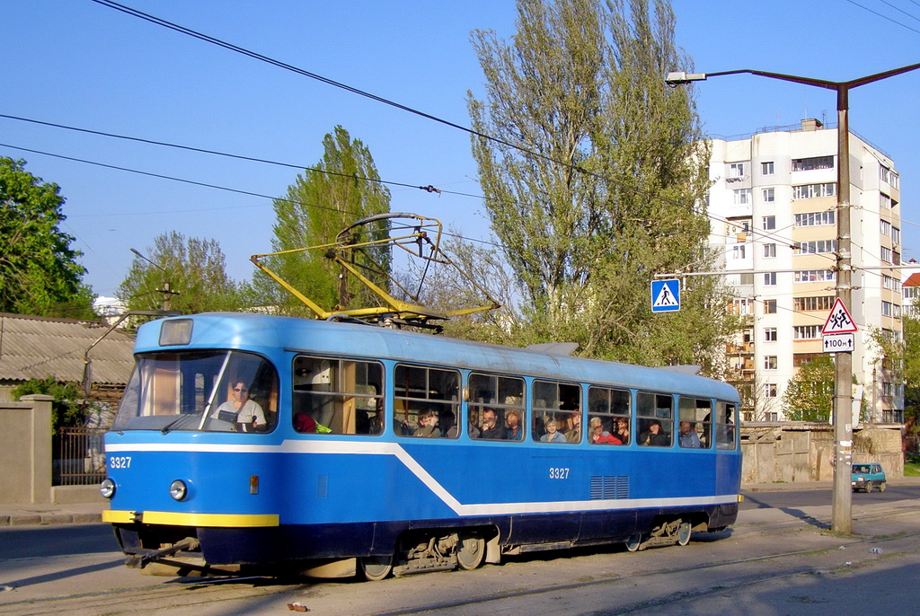 Одесса, Tatra T3R.P № 3327