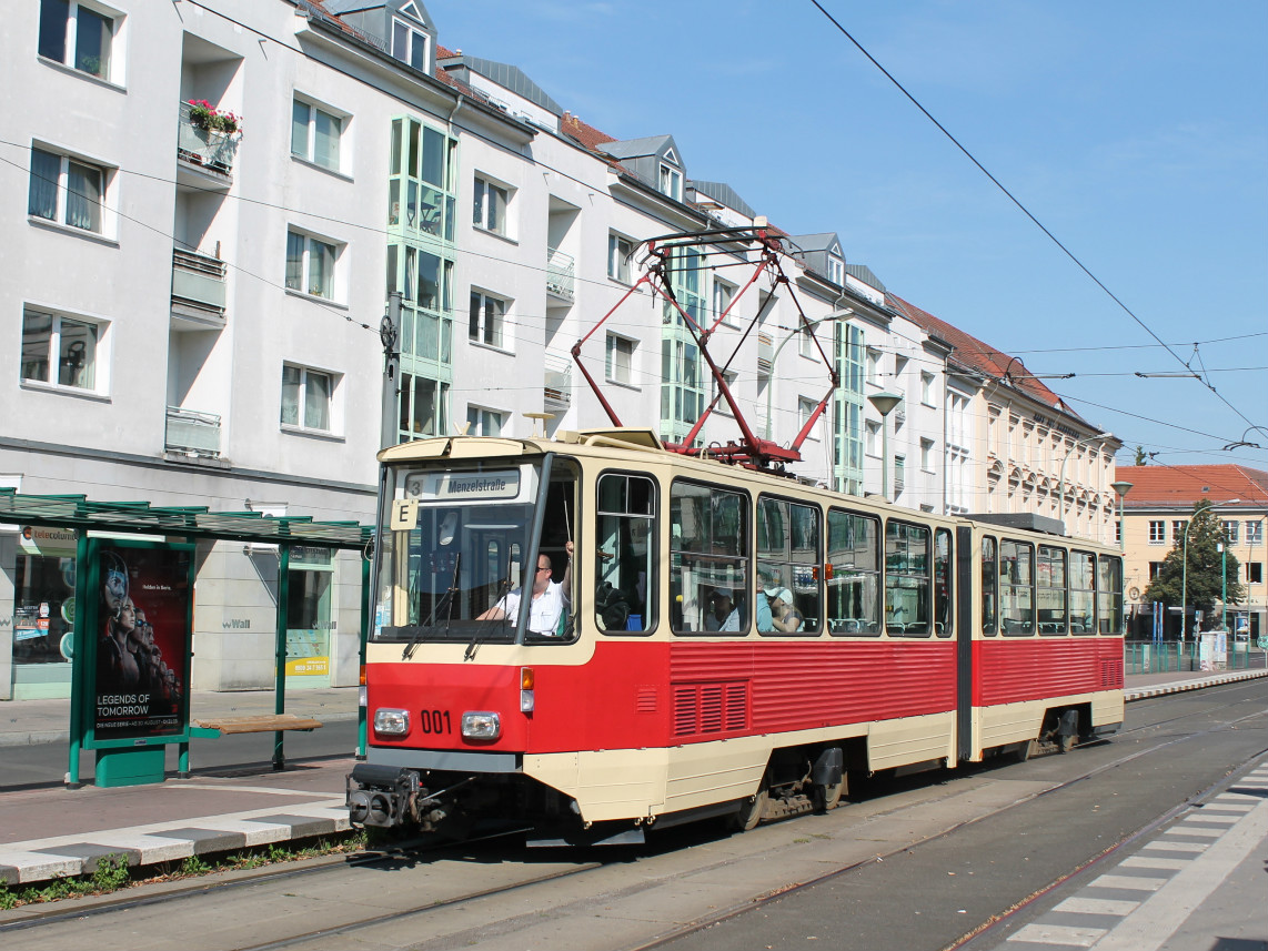 Потсдам, Tatra KT4D № 001