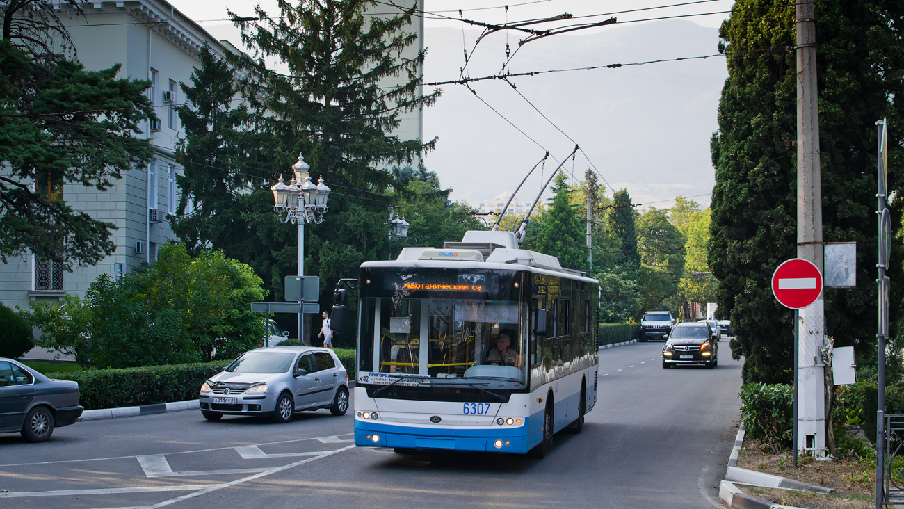 Крымский троллейбус, Богдан Т60111 № 6307