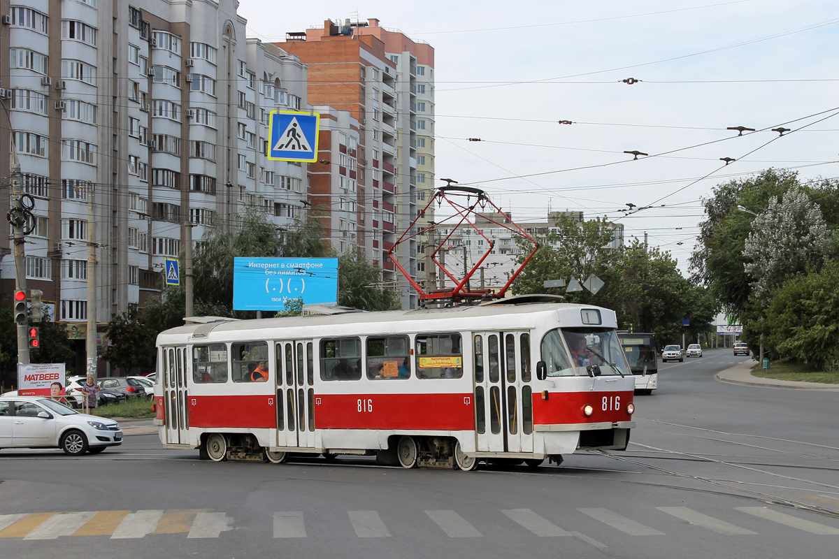 Самара, Tatra T3SU № 816
