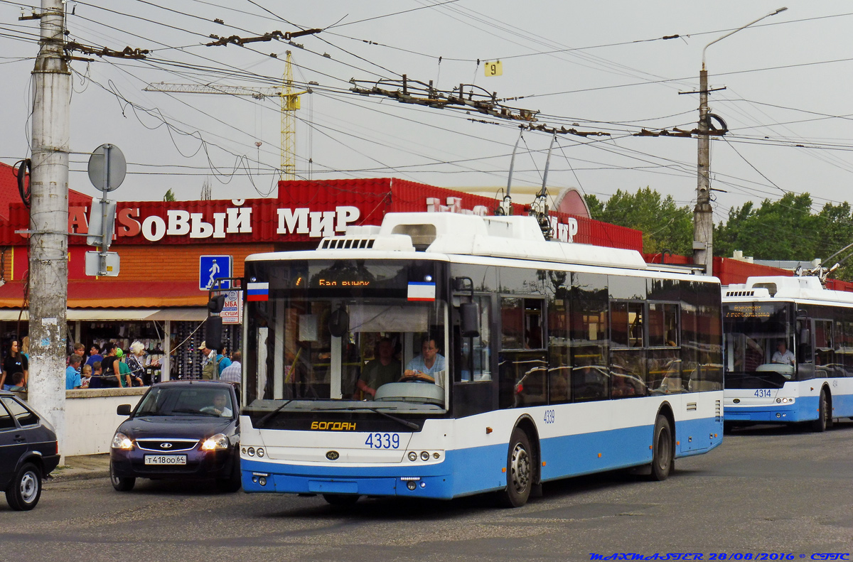 Крымский троллейбус, Богдан Т70110 № 4339
