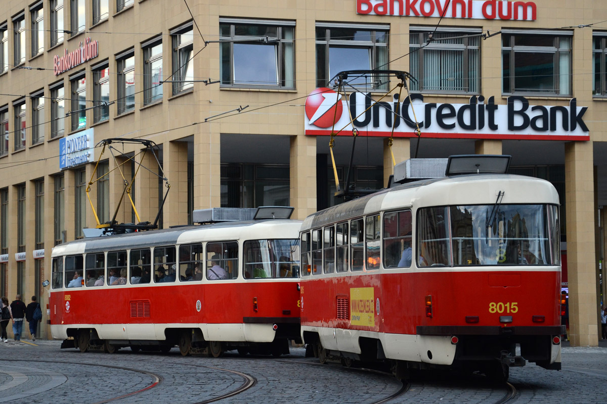 Prague, Tatra T3M2-DVC Br. 8015 Prague, Tatra T3M2-DVC Br. 8015
