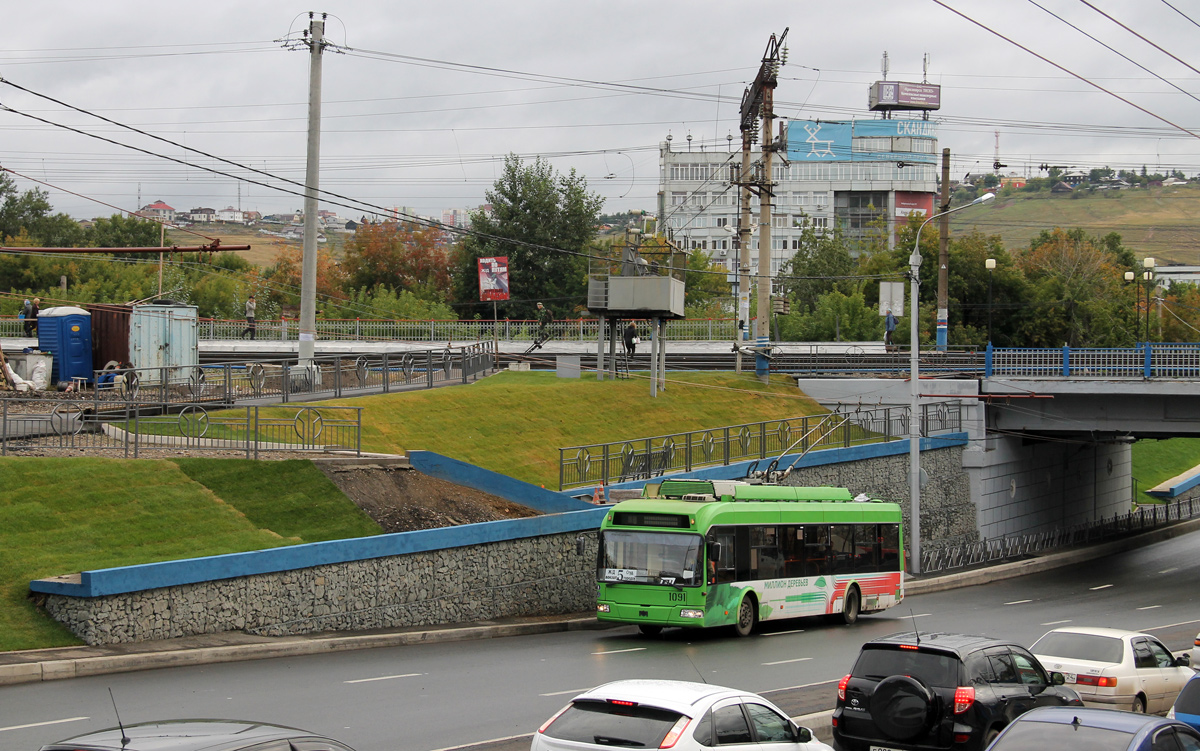Красноярск, БКМ 321 № 1091