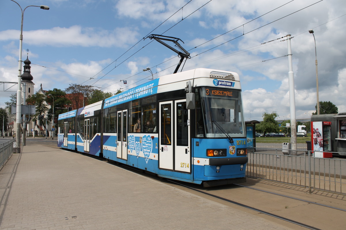 Вроцлав, Protram 205Wr As № 2714