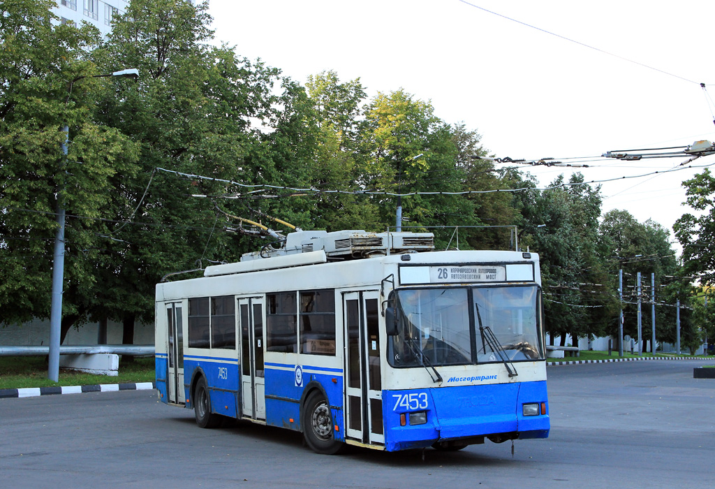 Москва, Тролза-5275.05 «Оптима» № 7453