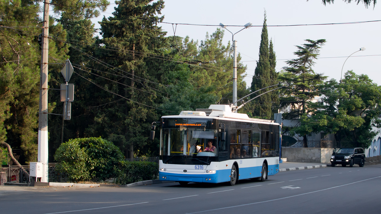 Кримський тролейбус, Богдан Т60111 № 6316