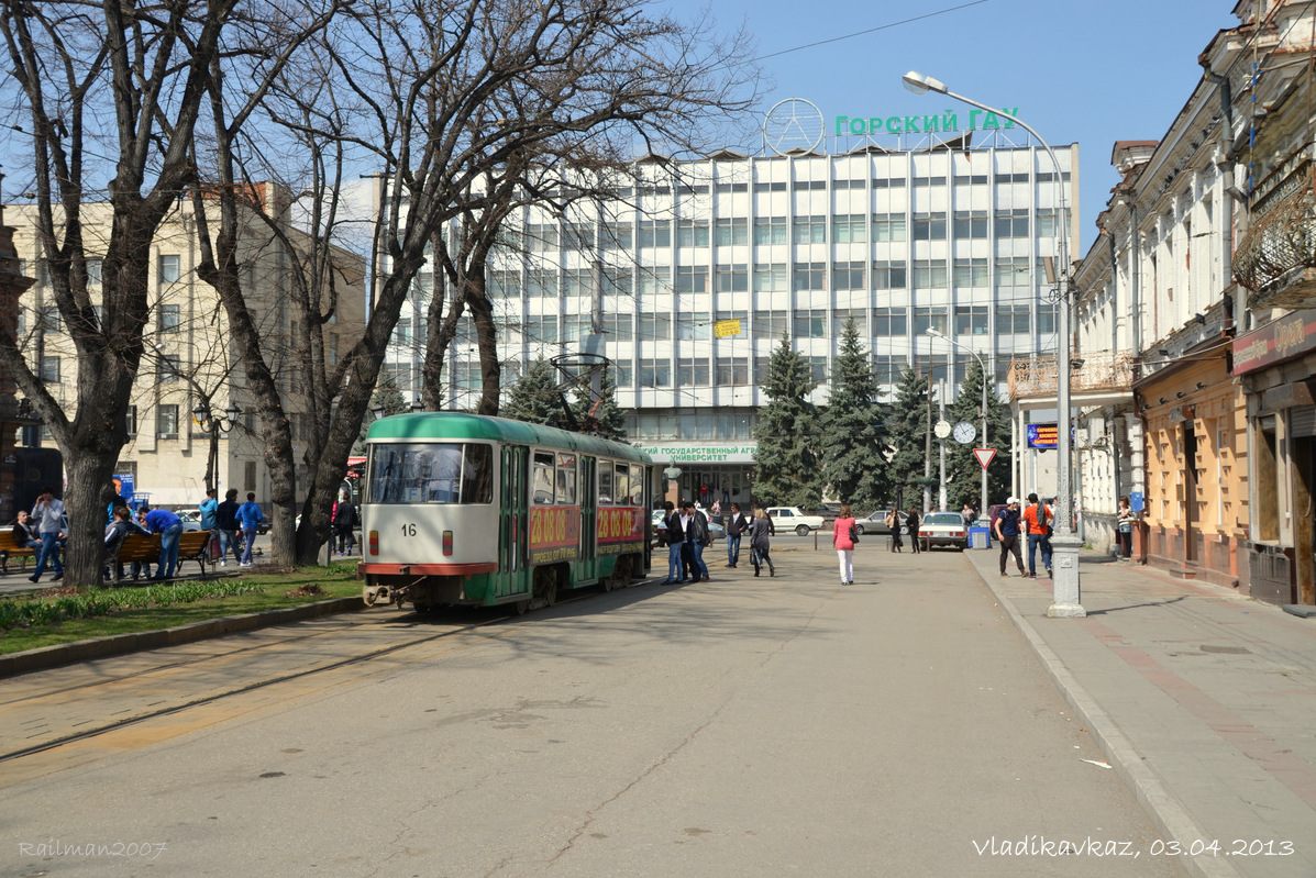 Владикавказ, Tatra T4DM № 16