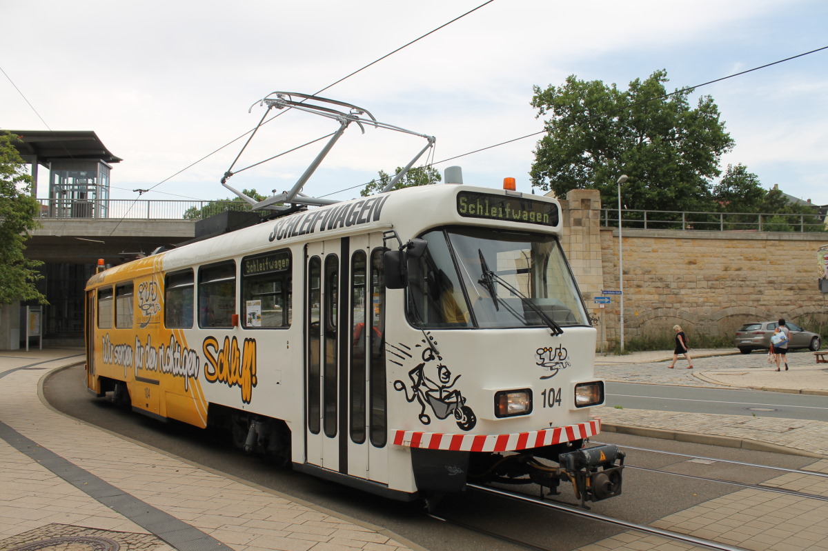 Гера, Tatra T4D-MT № 104