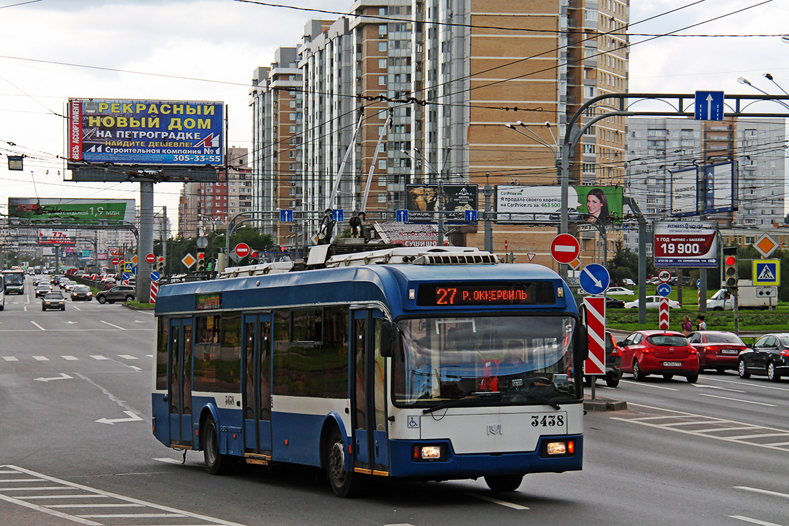 Санкт-Петербург, БКМ 321 № 3438
